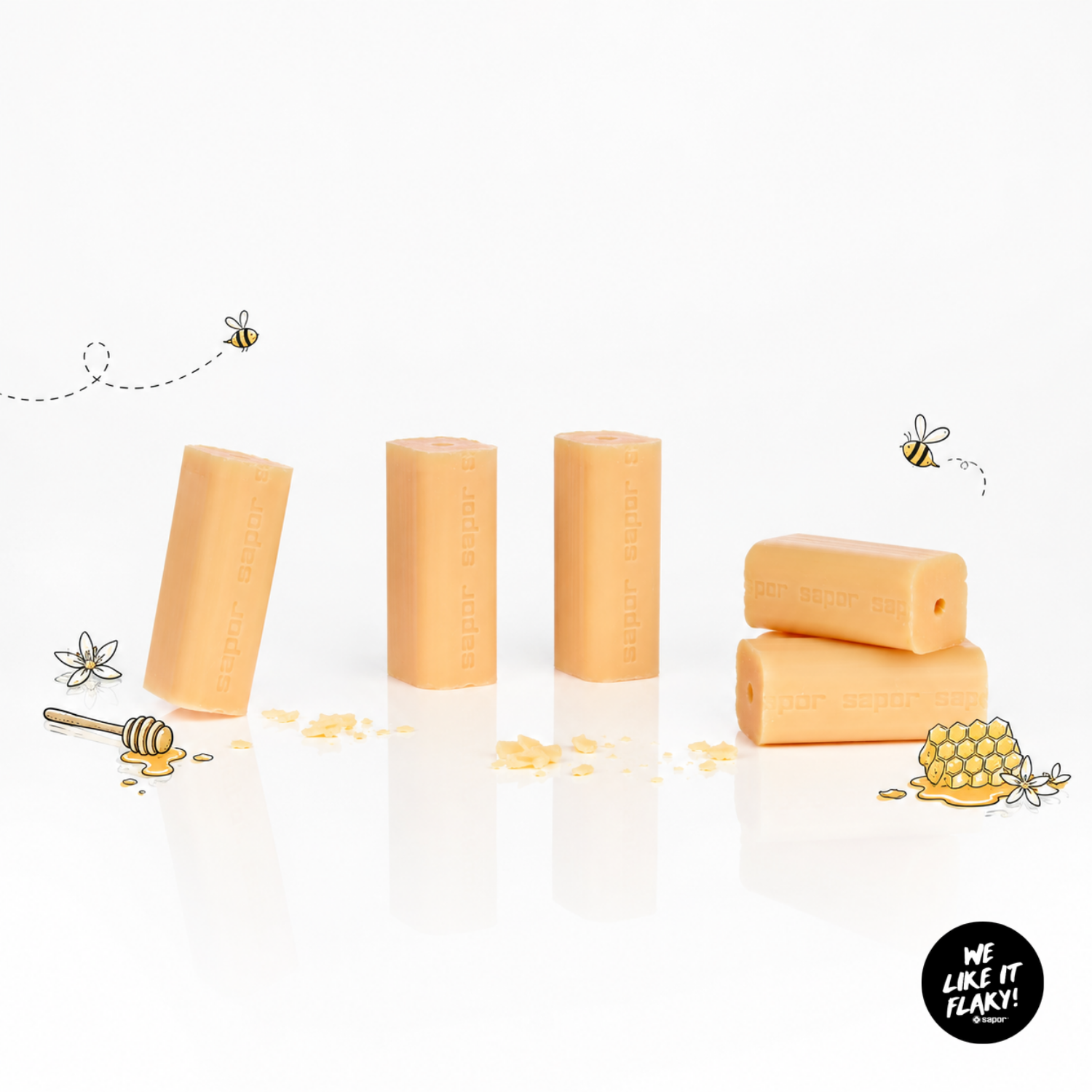SAPOR Trockenseife - Honig Bienenhonig