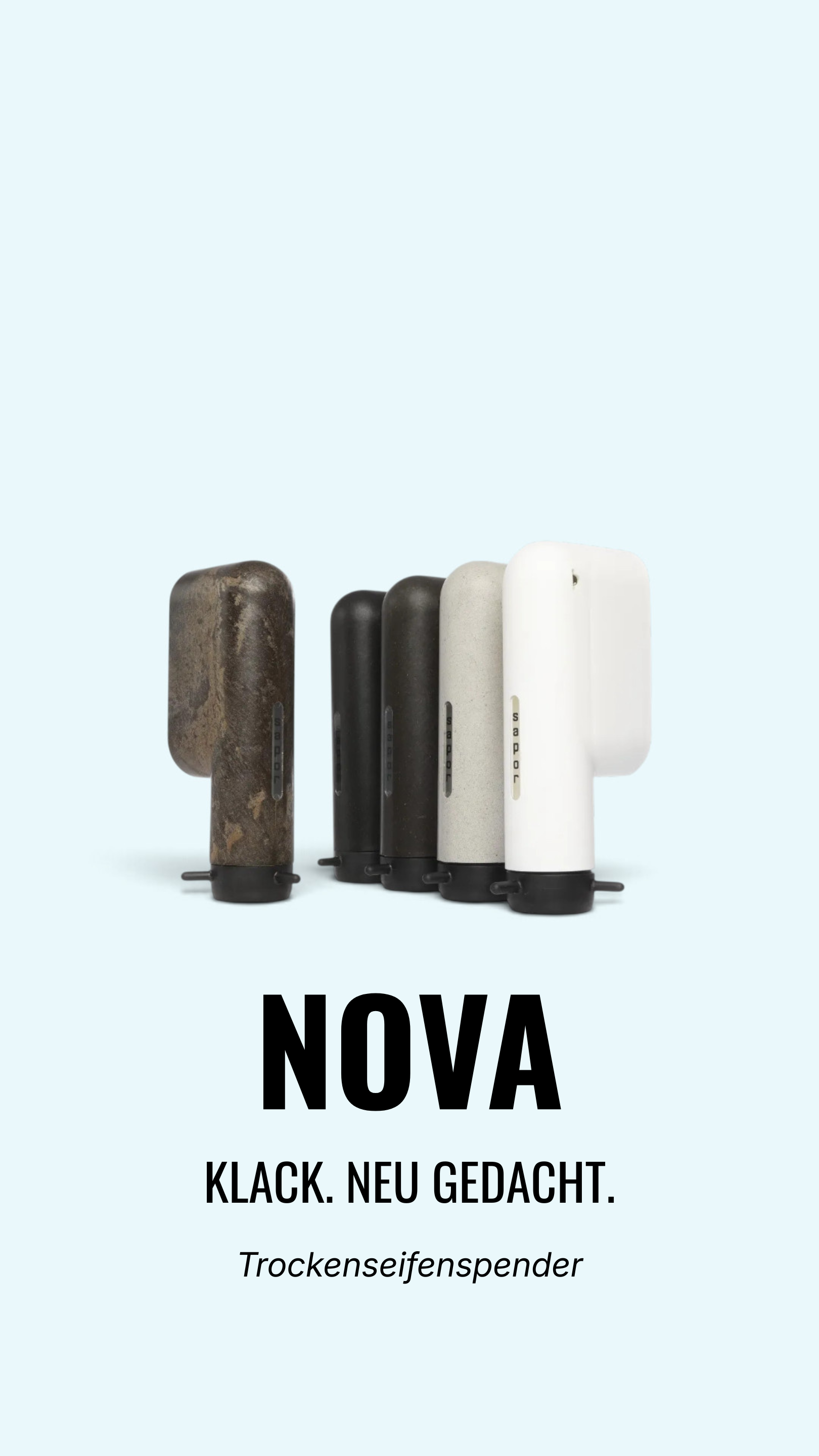 NOVA – Trockenseifenspender