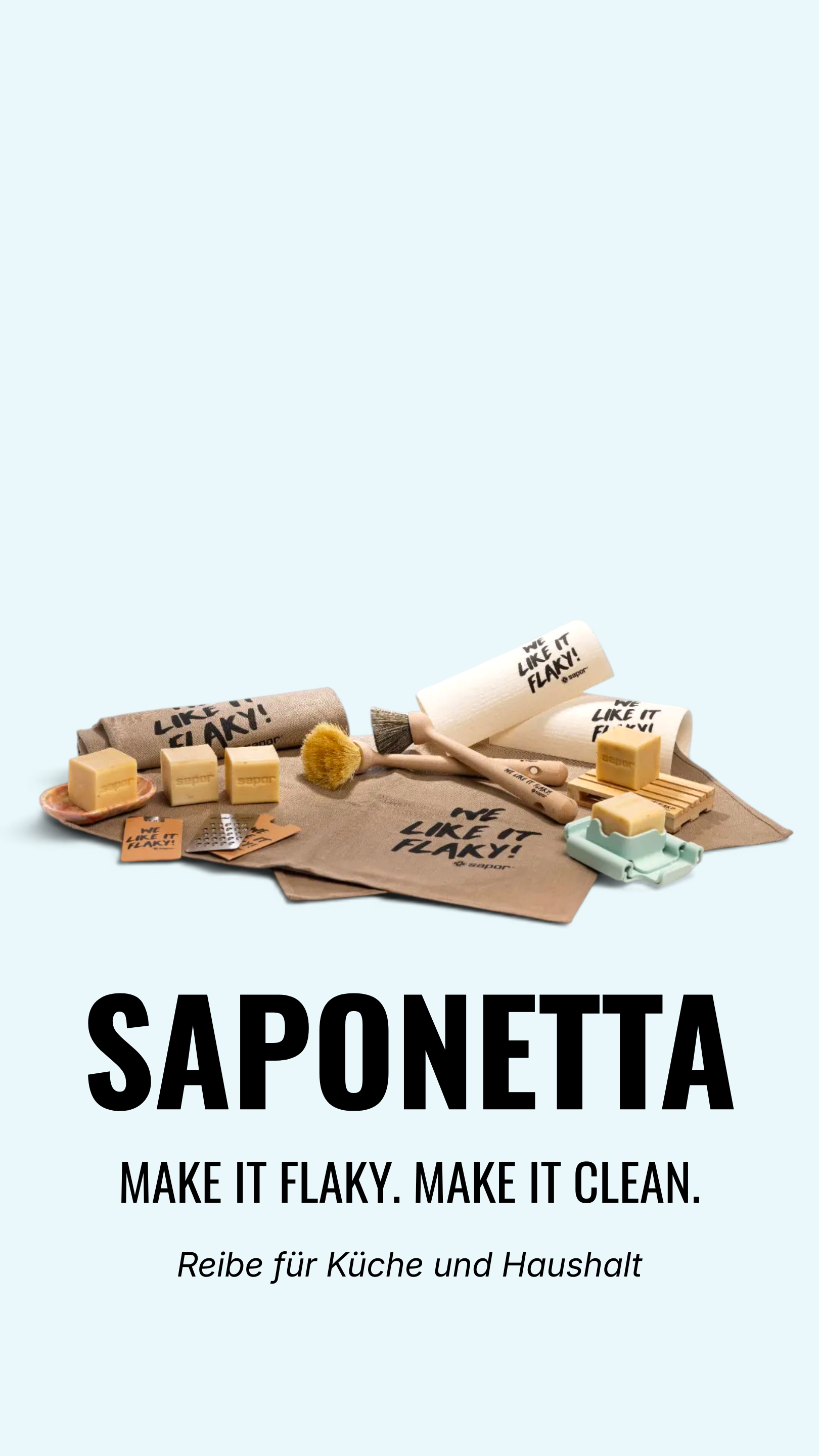 SAPONETTA – Reibe für Küche und Haushalt
