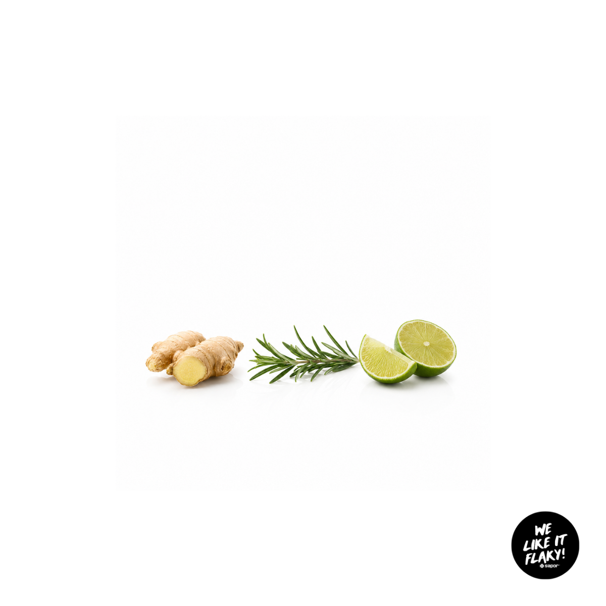 SAPOR Trockenseife - Ingwer Rosmarin Limette - Hair & Body