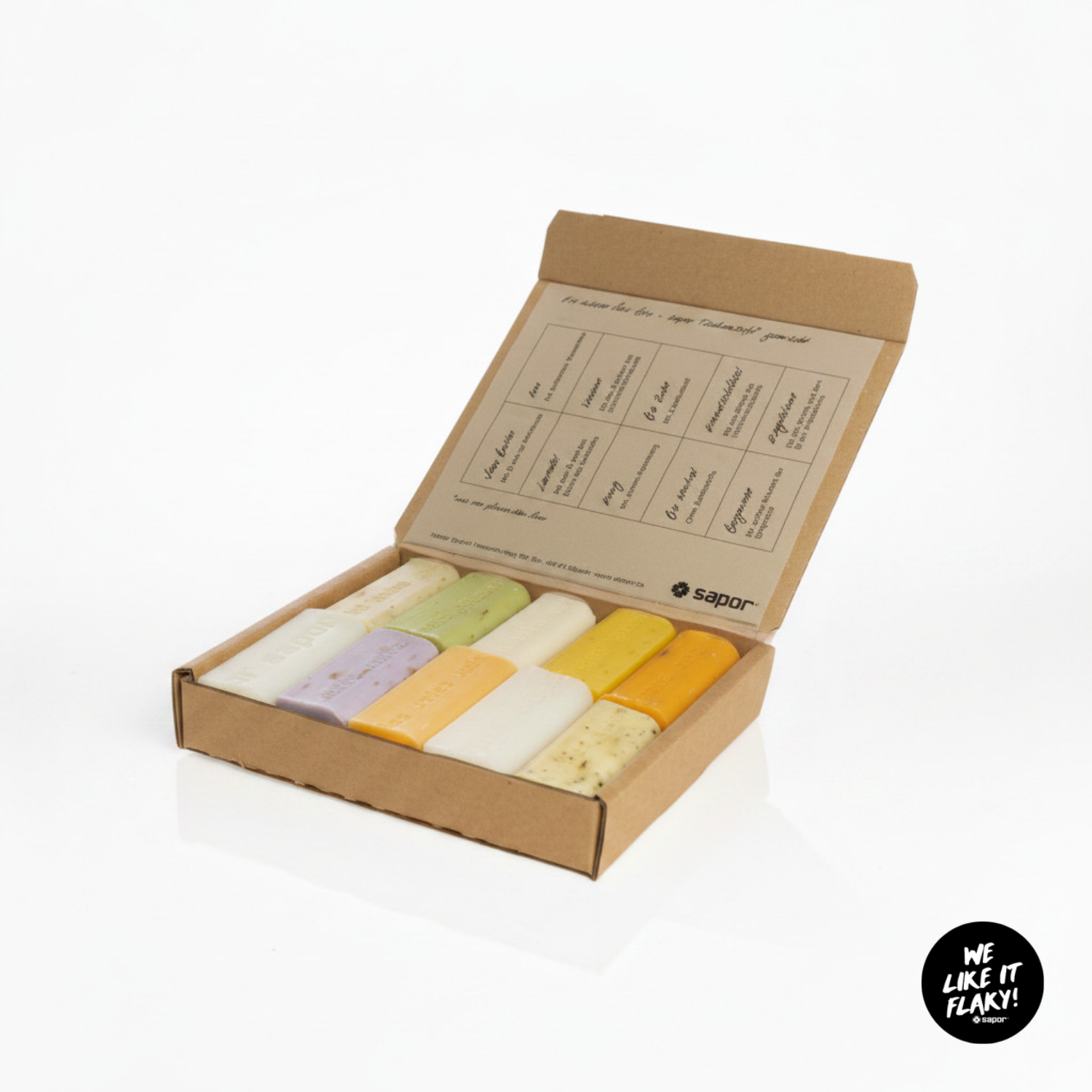 Pastille-Set, Bunte Pastillen, Kartonbox, Mehrfarbig, Snack-Pastillen