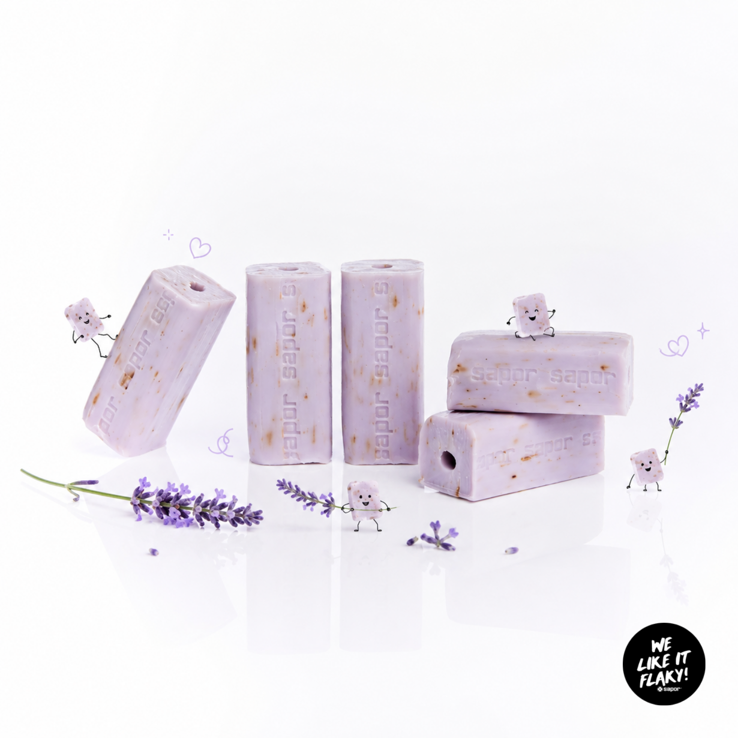 SAPOR Trockenseife - Lavendel Lavendelblüten