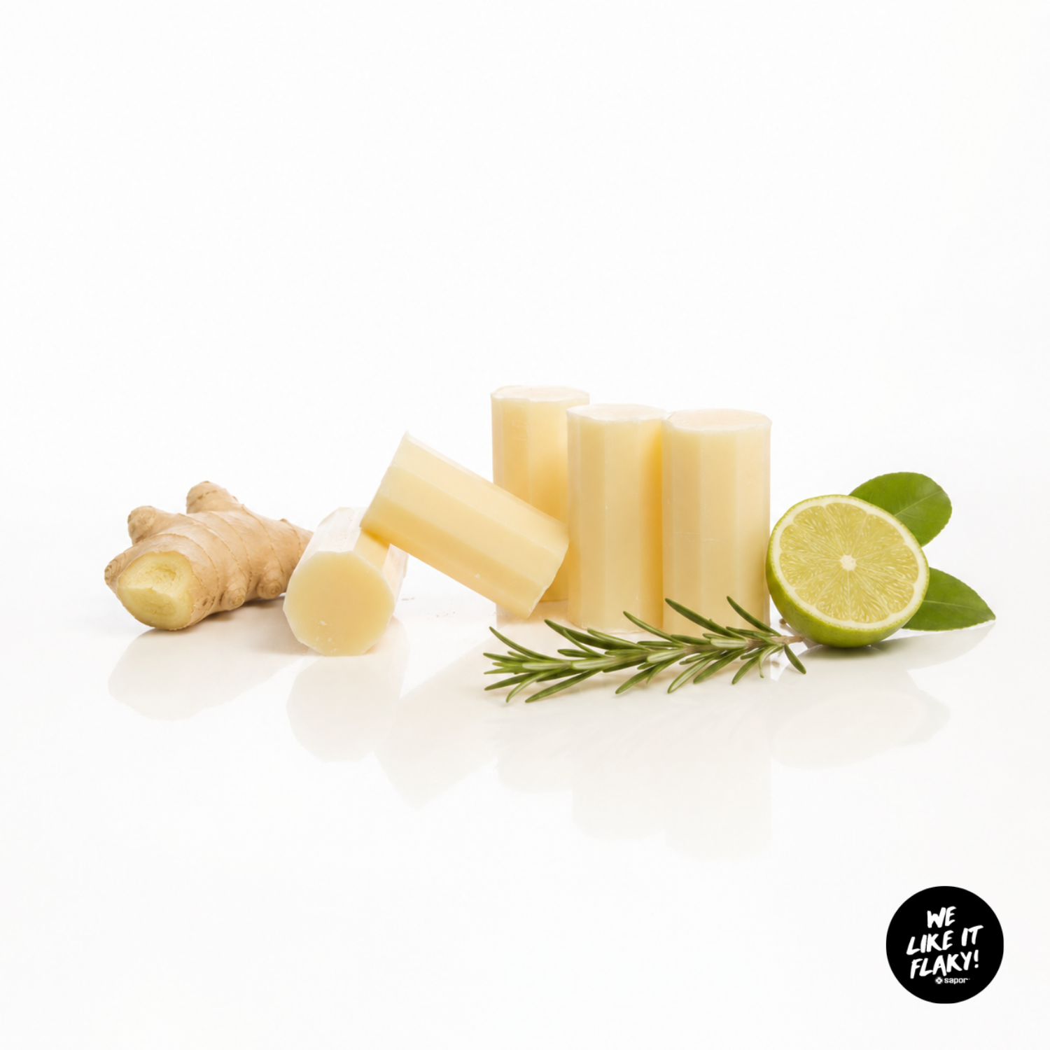 GRUNELLA Mühlenseife - Ingwer Rosmarin Limette