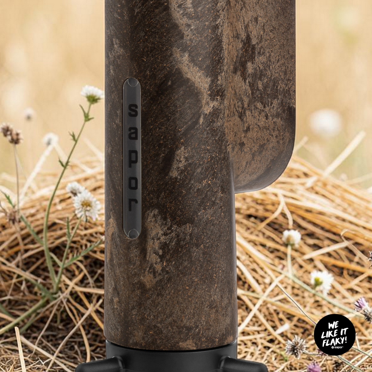 sapor Trockenseifenspender nova herba - Gras braun