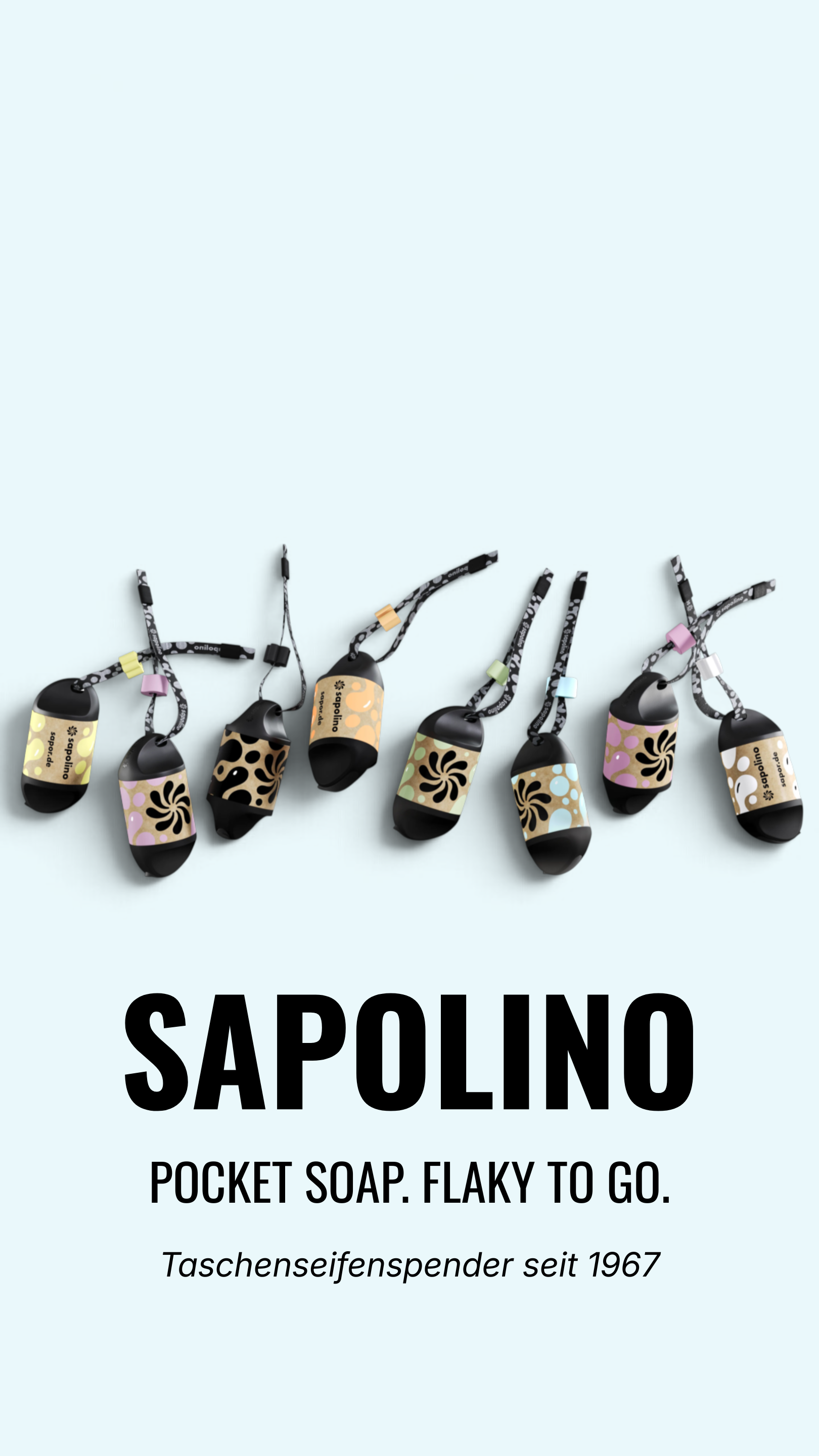 SAPOLINO – Taschenseifenspender seit 1967